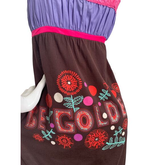 Custo Barcelona 90's y2k graphic face print camisole dress vintage - Picture 3 of 6